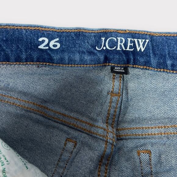 J.Crew 9" Demi-Boot Crop Jean in Palmyra Wash Size 26 - Picture 4 of 9